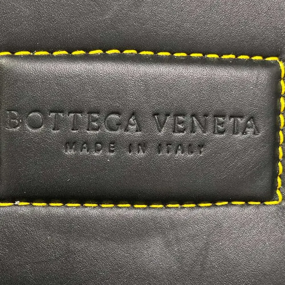 Bottega Veneta Backpack Dark Brown Black Yellow